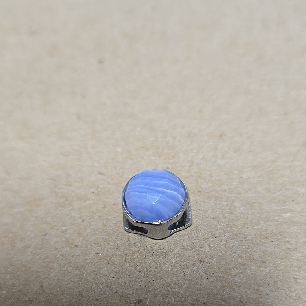 KEEP Collective Silver Blue Cabochon Charm
